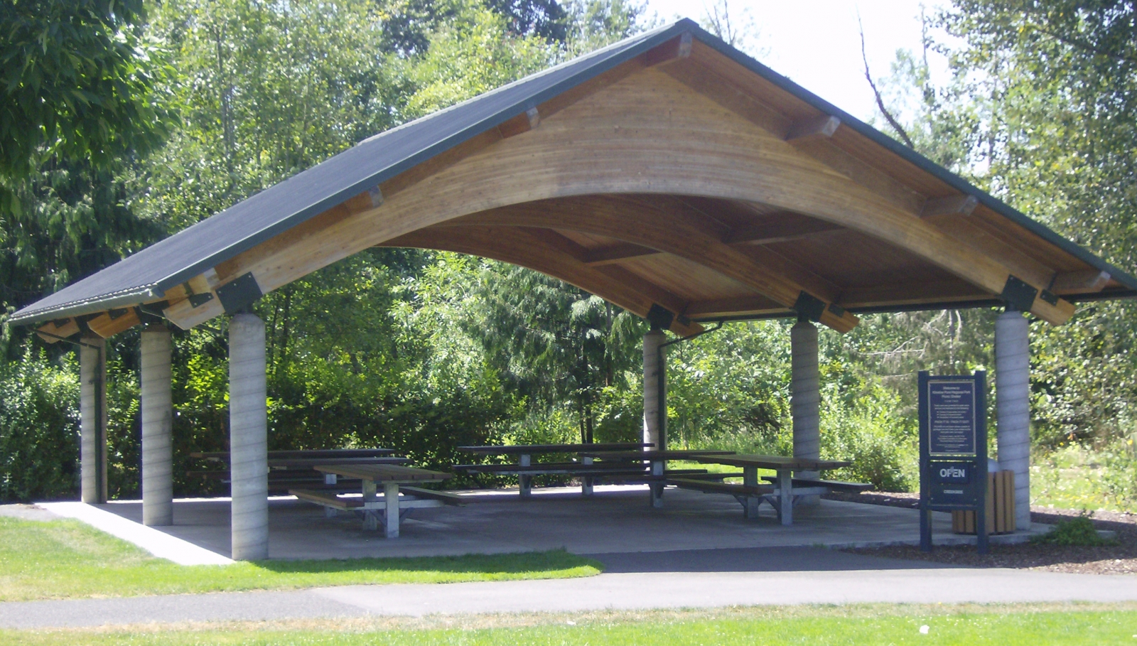 Salmon CreekPicnic ShelterCreekside