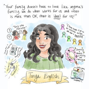 Tanya English illustrated by Bex Burgess